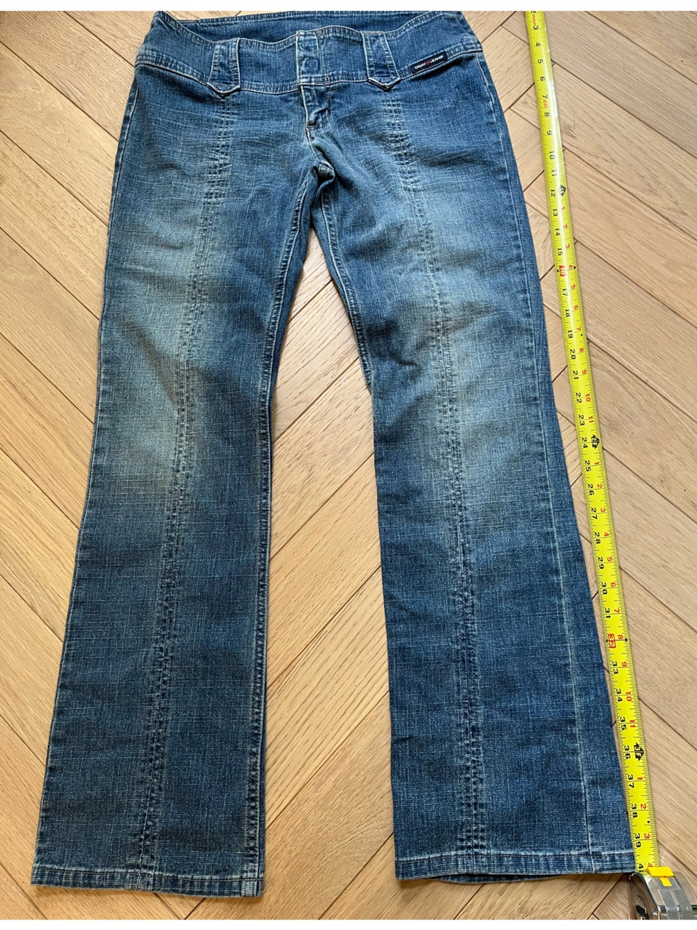 DKNY Y2K Low Rise Boot Cut Blue Jean